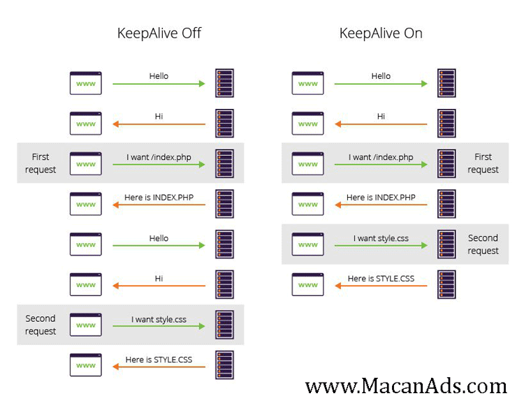 فعال سازی keep alive در سی پنل