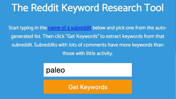 Keyworddit