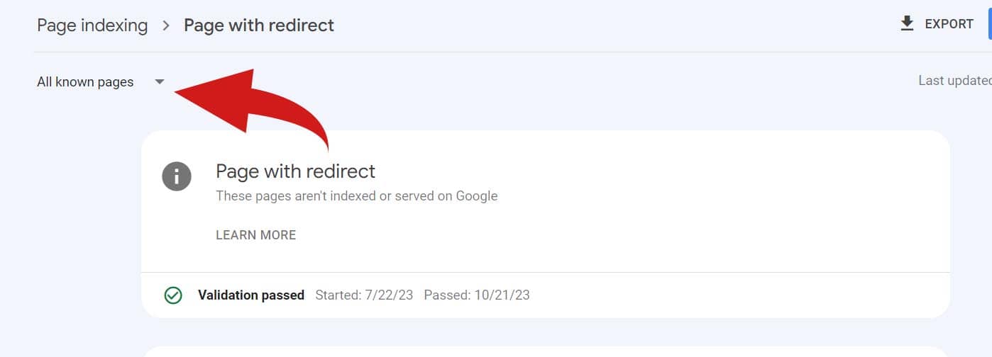 redirect filter