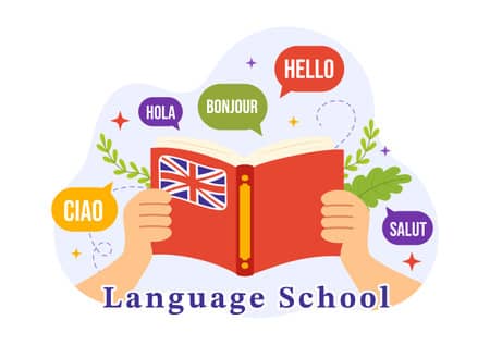 تبلیغات آموزشگاه زبان در اینستاگرام