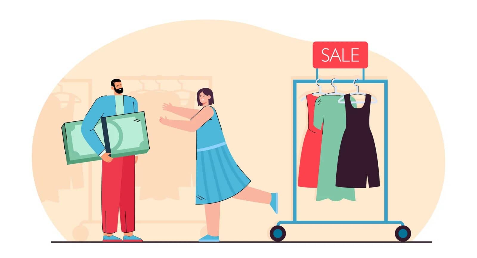 تبلیغات تولیدی و فروش پوشاک در اینستاگرام