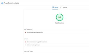 خطاهای قسمت Best Practices پیچ اسپید گوگل